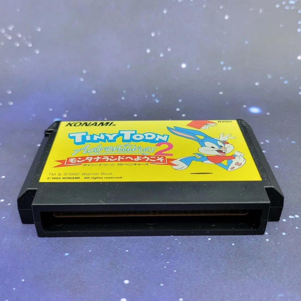Tiny Toon Adventures 2 Trouble in Wackyland (Nintendo Famicom) Video Game 1586